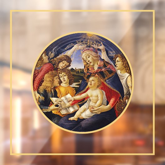 Madonna van de Magnificat Raamsticker (Vel 2)