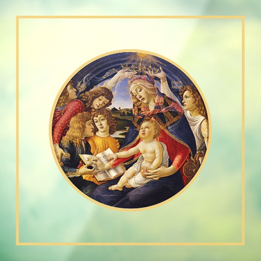 Madonna van de Magnificat Raamsticker (Vel 3)