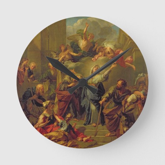 Madonna van de Magnificat Ronde Klok (Voorkant)