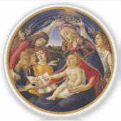 Madonna van de Magnificat Sticker (Voorkant)