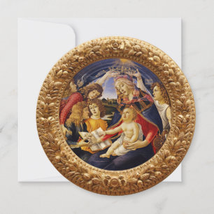 Madonna van de Magnificat van Sandro Botticelli Kaart