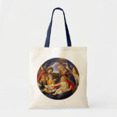 Madonna van de Magnificat van Sandro Botticelli Tote Bag (Voorkant)