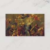 Madonna van de Magnificat Visitekaartje (Achterkant)