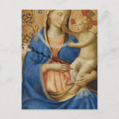 Madonna van de nederigheid door Fra Angelico Brief Briefkaart (Voorkant)
