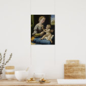 Madonna van de Pinks door Raphael - Poster (Keuken)