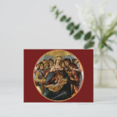 Madonna van de Pomegranaat - Botticelli Briefkaart (Staand voorkant)