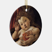 Madonna van de Pomegranaat Keramisch Ornament (Rechts)