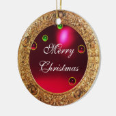 Madonna van de Pomegranaat Keramisch Ornament (Links)