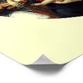 Madonna van de Pomegranaat Poster (Hoek)