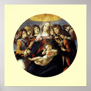 Madonna van de Pomegranaat Poster