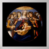 Madonna van de Pomegranaat Poster (Voorkant)