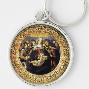 Madonna van de Pomegranaat Sleutelhanger