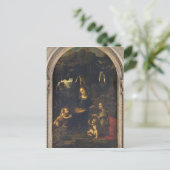 Madonna van de Rocks, c.1478 Briefkaart (Staand voorkant)