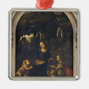 Madonna van de Rocks, c.1478 Metalen Ornament