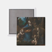 Madonna van de Rocks"Maagd Mary, baby Jezus, John Magneet (Voorkant / Achterkant)