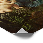 Madonna van de Rocks Poster (Hoek)