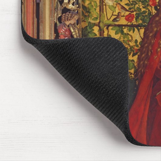 Madonna van de Roos Bower, 1473 Muismat (Hoek)