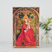 MADONNA VAN DE ROOS BOWER BRIEFPAPIER (Staand voorkant)