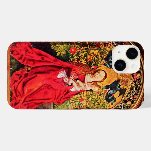 MADONNA VAN DE ROOS BOWER Case-Mate iPhone CASE (Achterkant (horizontaal))