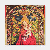 MADONNA VAN DE ROOS BOWER MAGNEET (Voorkant)