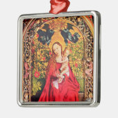 MADONNA VAN DE ROOS BOWER MISTLETOES,HOLLY BERRIES METALEN ORNAMENT (Links)