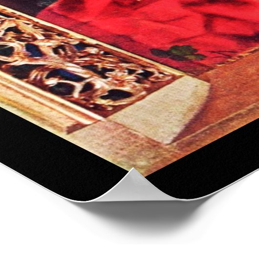 MADONNA VAN DE ROOS BOWER POSTER (Hoek)