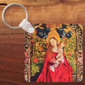 MADONNA VAN DE ROOS BOWER SLEUTELHANGER (Voorkant)