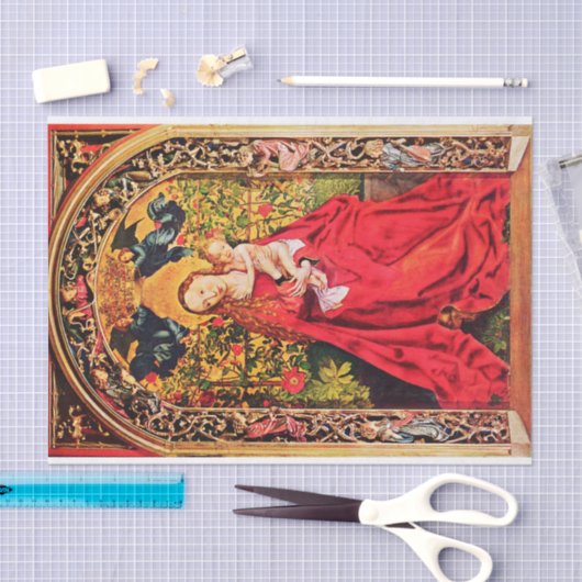 MADONNA VAN DE ROOS BOWER TISSUEPAPIER (Craft)