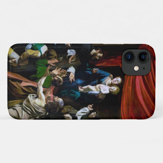 Madonna van de Rosary, Caravaggio Case-Mate iPhone Case (Achterkant (horizontaal))