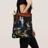 Madonna van de Rosary, Caravaggio Tote Bag (Dichtbij)