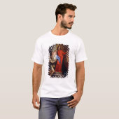 Madonna van de Rosary (olie op canvas) T-shirt (Voorkant volledig)