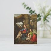 Madonna van de Rotsen Briefkaart (Staand voorkant)