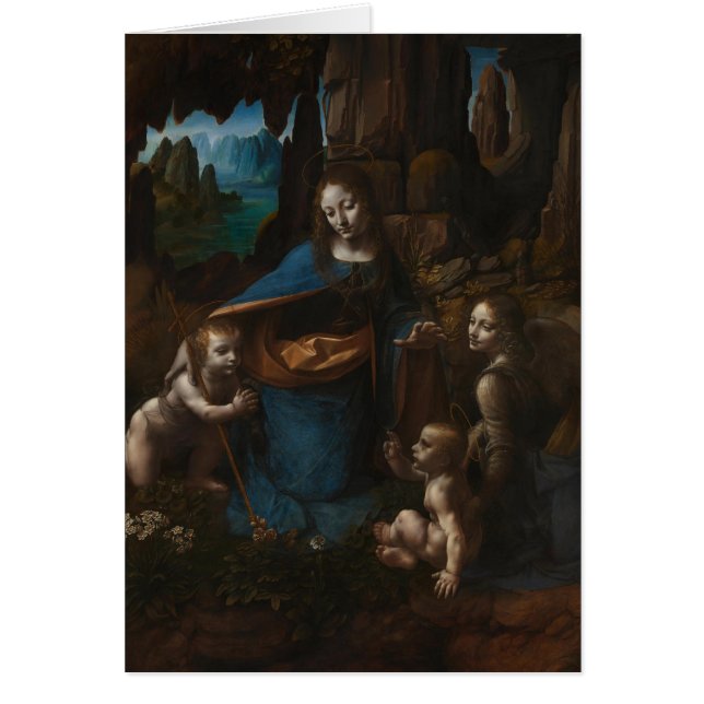 Madonna van de rotsen, Maagd Maria, Jezus, Johanne (Voorkant)
