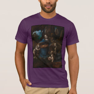 Madonna van de Rotsen, Maria, Jezus, Johannes T-shirt