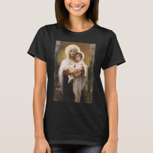 Madonna van de Rozen door Bouguereau T-shirt