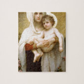 Madonna van de Rozen en het Baby Jezus Legpuzzel (Verticaal)