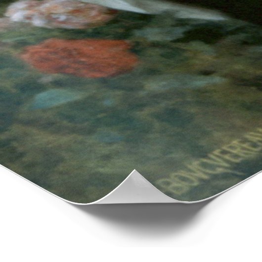 Madonna van de Rozen Poster (Hoek)