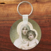 Madonna van de Rozen Sleutelhanger (Voorkant)
