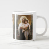 Madonna van de Rozen van Bouguereau Grote Koffiekop (Rechts)