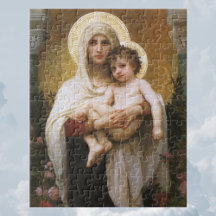 Madonna van de Rozen van Bouguereau