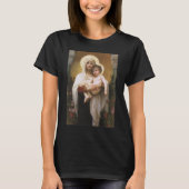 Madonna van de Rozen van Bouguereau T-shirt (Voorkant)