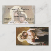 Madonna van de Rozen van William Adolphe Bouguerea Visitekaartje (Voorkant / Achterkant)