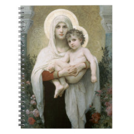 Madonna van de Rozen - William Adolphe Bouguereau Notitieboek