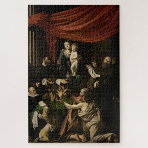 Madonna van de Rozenkrans (1605-1607) - Caravaggio Legpuzzel
