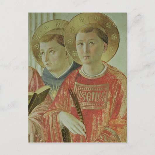 Madonna van de Schaduw, detail van St. Thomas Briefkaart (Voorkant)