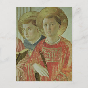 Madonna van de Schaduw, detail van St. Thomas Briefkaart