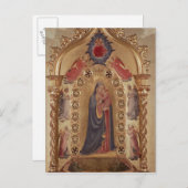 Madonna van de sterren briefkaart (Voorkant / Achterkant)