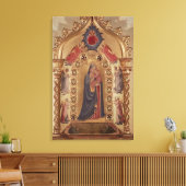Madonna van de sterren canvas afdruk (Insitu (Woonkamer))