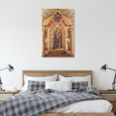 Madonna van de sterren canvas afdruk (Insitu (Slaapkamer))
