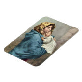 Madonna van de Streets - Religieus Magneet (Linkerzijde)